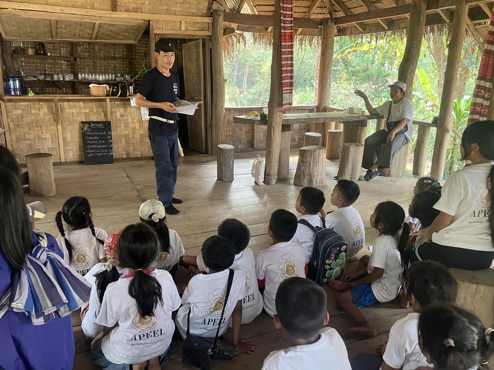 Educational programme with the three schools in Pakbeng