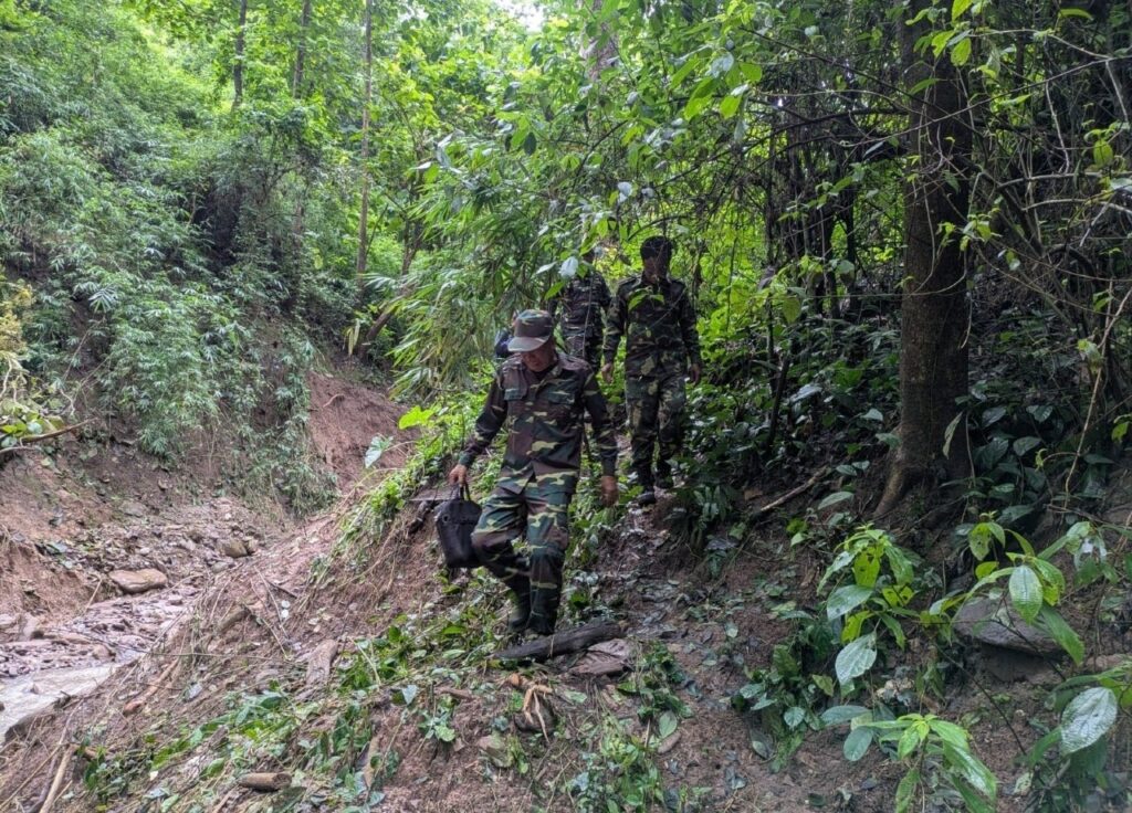 Strengthening patrols in protected areas